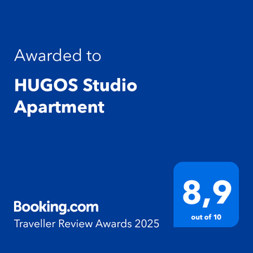 Booking.com Traveller Review Award 2025: 8,9 von 10